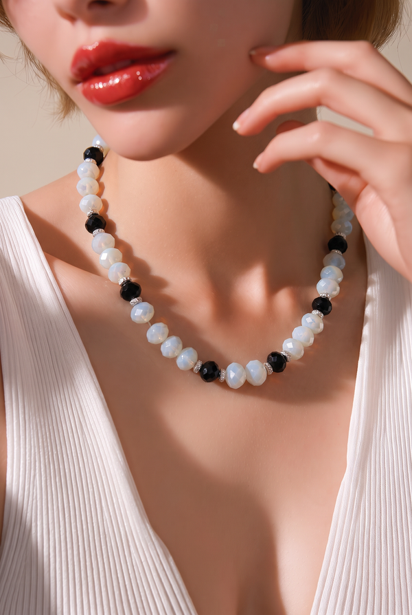 Midnight Pearl Necklace