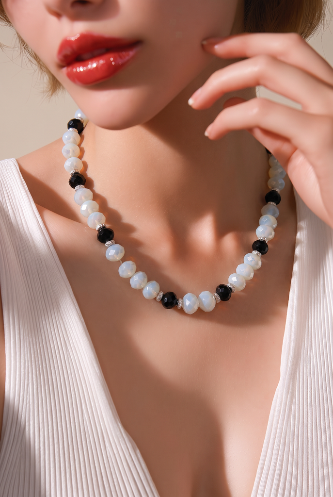 Midnight Pearl Necklace