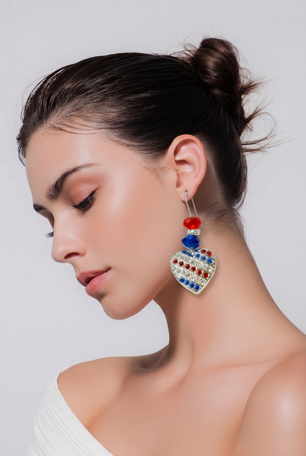 Heart of America Earring
