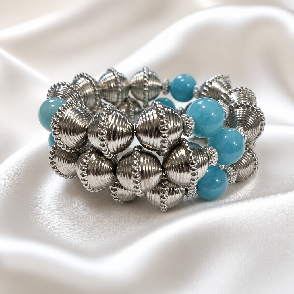Blue Haven Tide Wrap Bracelet