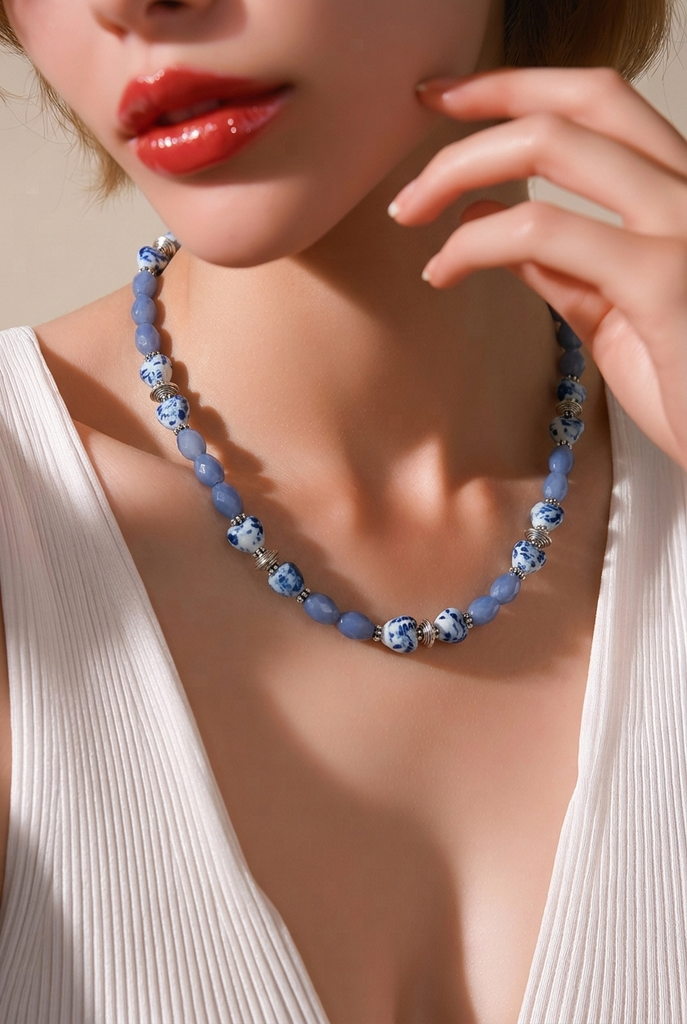 Blue Haven Mist Necklace