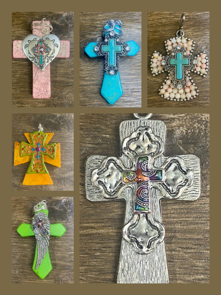 Unique cross pendants